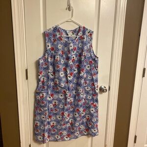 Multicolor sleeveless dress